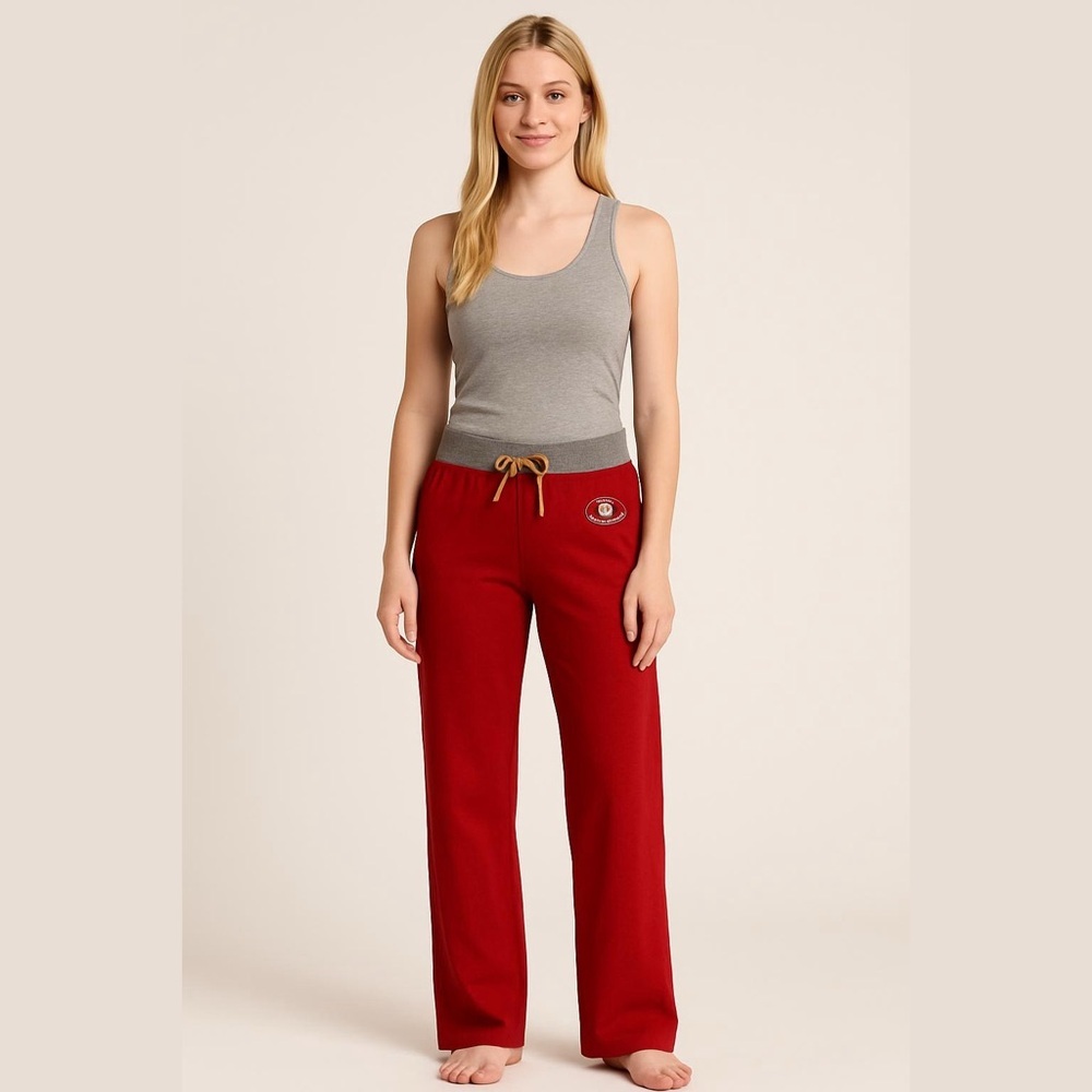 G-111 4Her San Francisco 49ers Red  Lounge Pants Sweatpants Size Small Vintage
